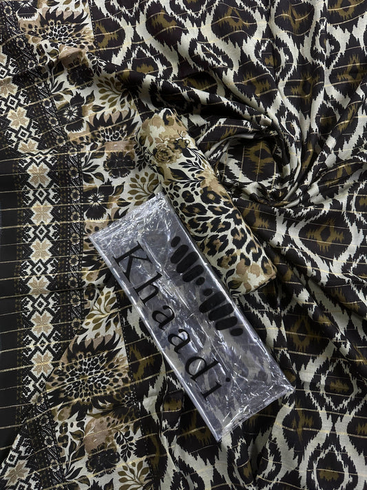 Khaadi Tiger Black 2PCS S+D