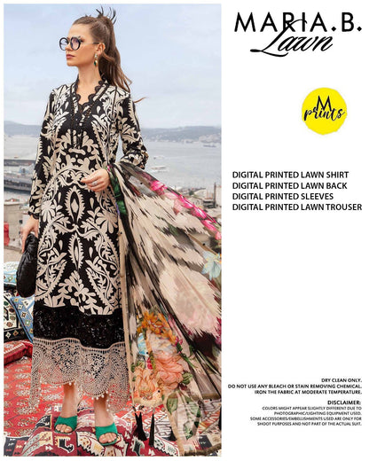 Maria.B Lawn Unstitched 3 Pieces in Wholesale Price 🔥🧡