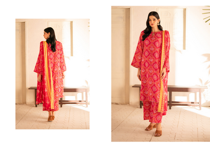 ✨🌿 SALINA SEPARATES – DIGITAL PRINTED LAWN COLLECTION 🌿✨ Design #03
Vol 2 – 2026 | By Regalia Textile