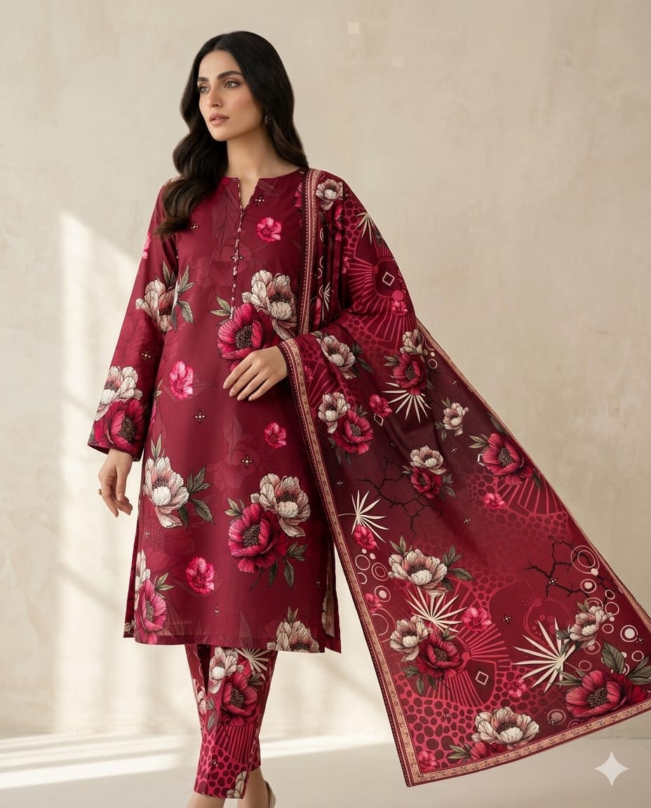 ZAMAN NINOKARA UNSTITCHED COLLECTION D#07