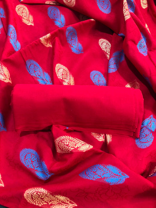 Jacquard RedGold Lawn 2 Pcs Collection