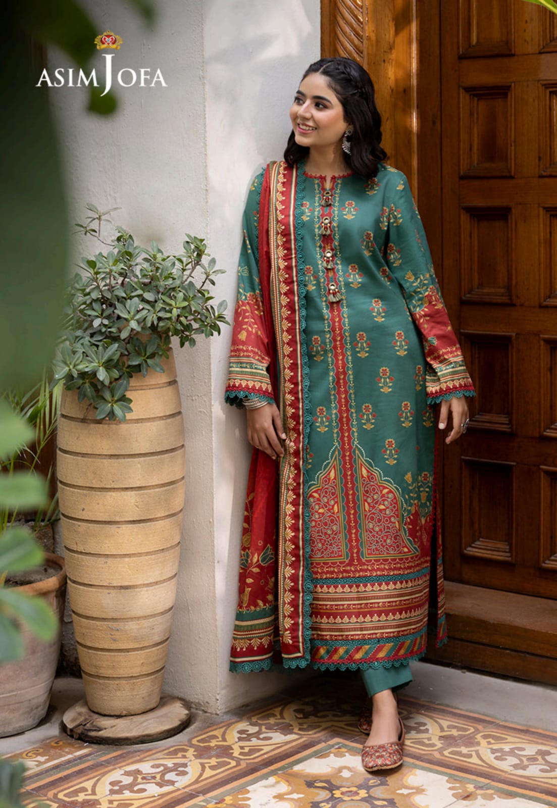 Asim Jofa Premium 3 Piece Unstitched Lawn Collection