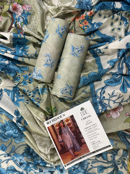 FIRDOUS JADE 18931 Lawn 3Pcs Collection