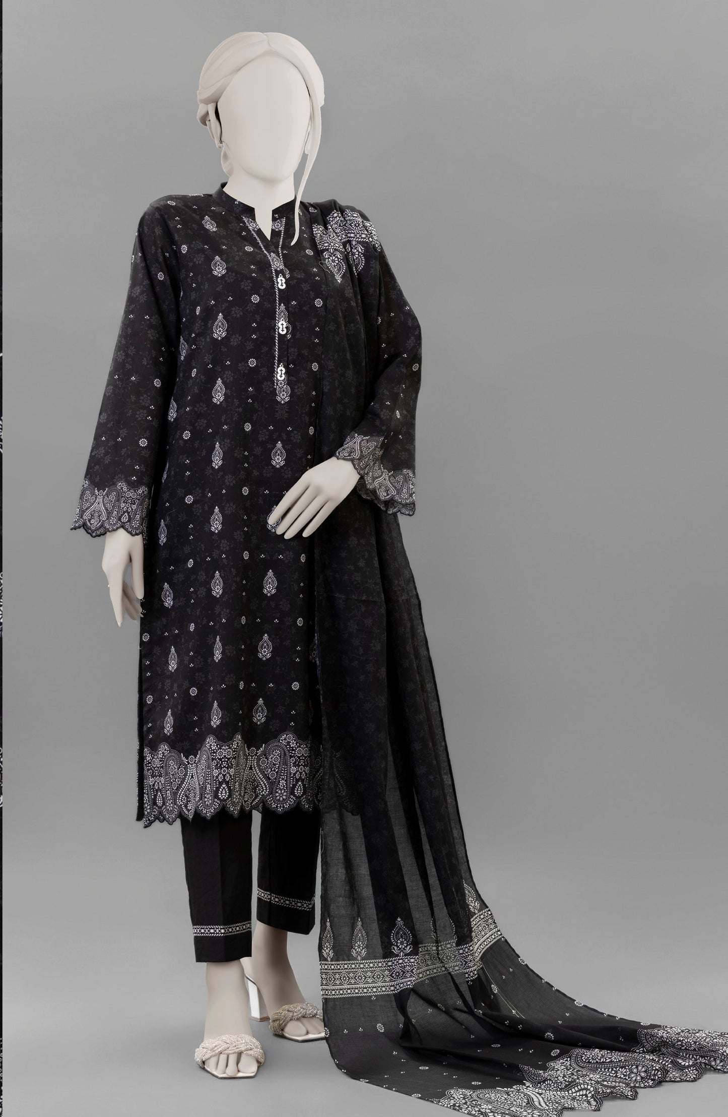 MTJ MONOCHROME LAWN 3 PIECE