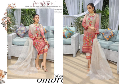 💖GUL AHMED CHIKAN KARI 3PCS ⚠️ Back & Sleeves Missing + Minor Fault