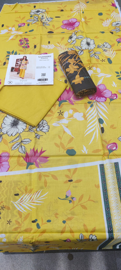SAPPHIRE DAILY LAWN 3PCS COLLECTION 2026