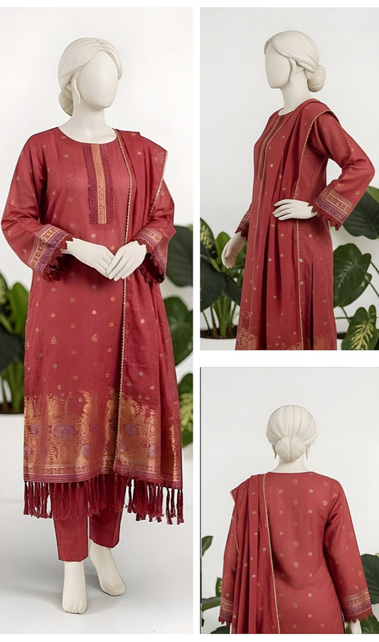 RANGE-E-RONAQ – Almeerah 3pcs Unstitched Collection