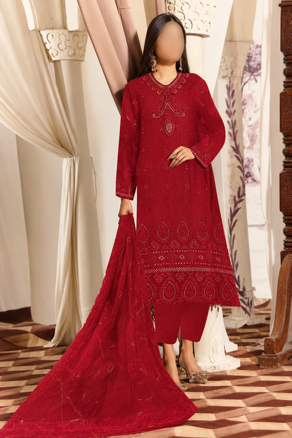 Minaaish 3Pcs Embroidery Randomly Any Color/Any Design