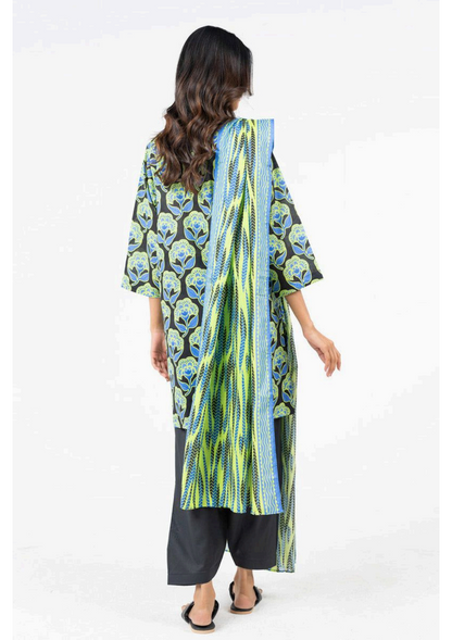 Alkaram 100% Original Cotton Camric 3 Piece 😉🧡 2k25