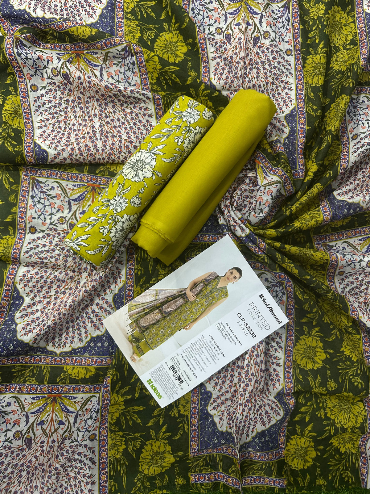 Gul Ahmed CLP-52232 Printed 3Pcs