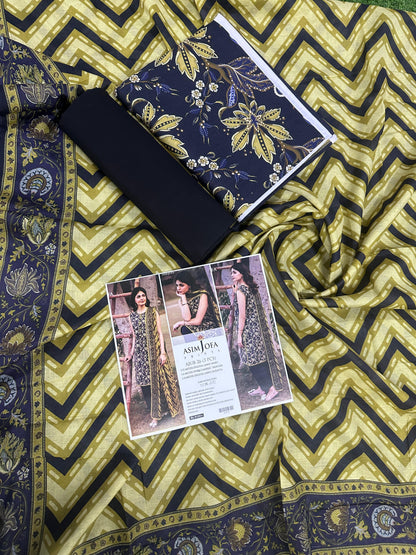 Asim Jofa Premium 3 Piece Unstitched Lawn Collection