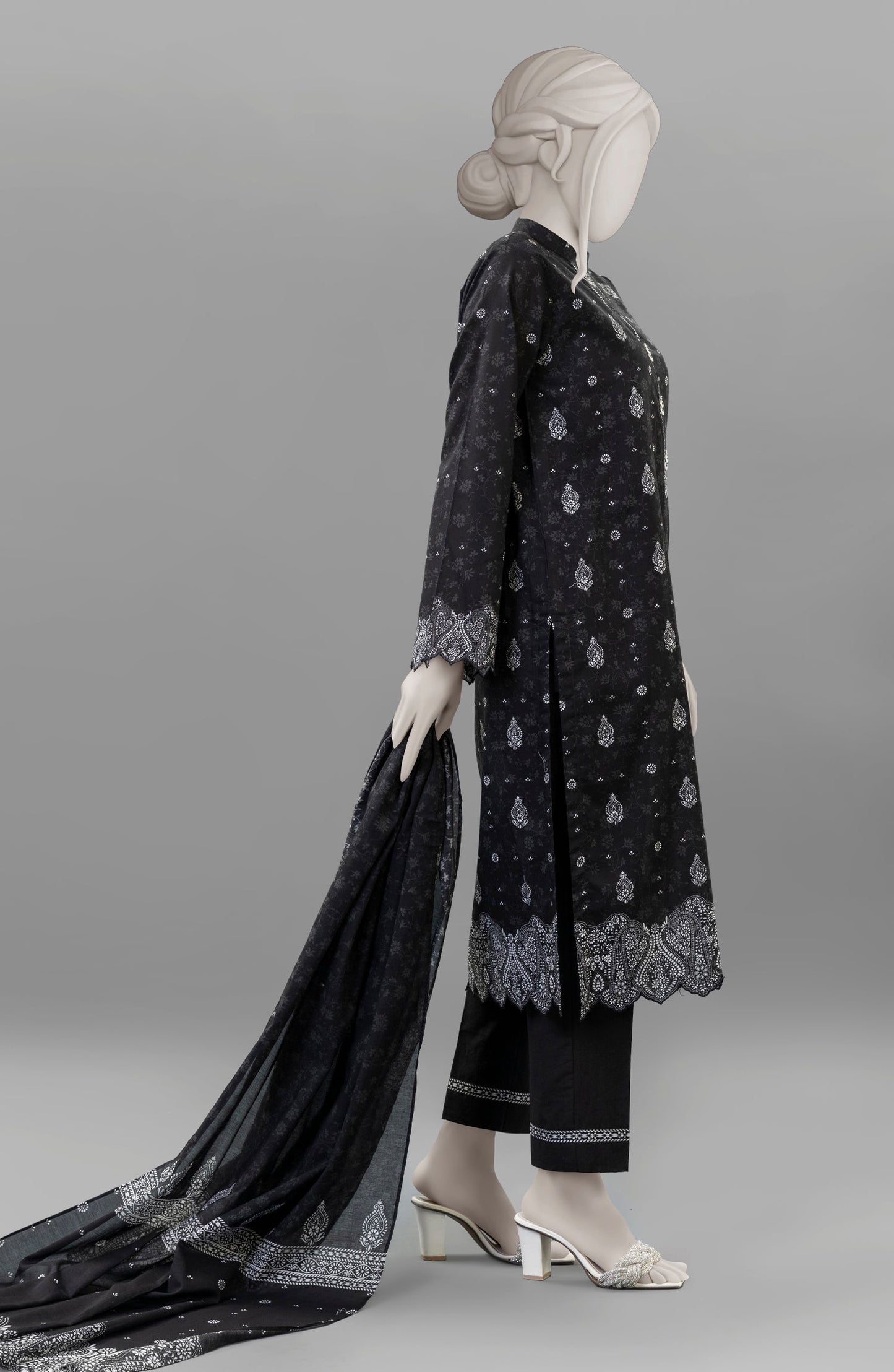 MTJ MONOCHROME LAWN 3 PIECE