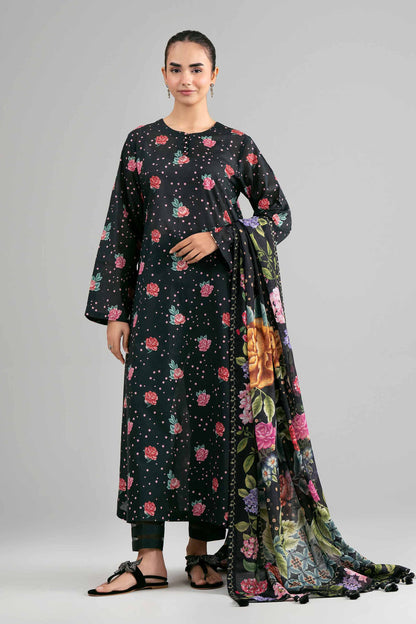 Nishat 3Pcs Dobby Lawn