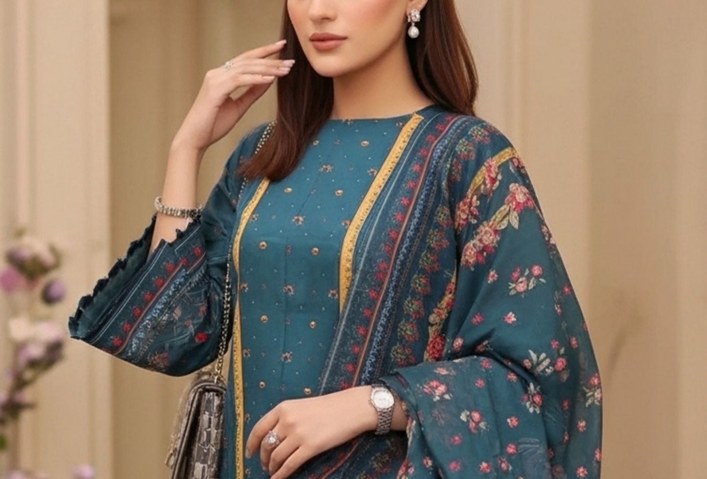 ❤️✨ SALITEX LAIRA VOL-2 ✨❤️
💯 100% ORIGINAL LAWN 🌸
👑 LAIRA by SANA & SARA 👑SSW6U3P387UT