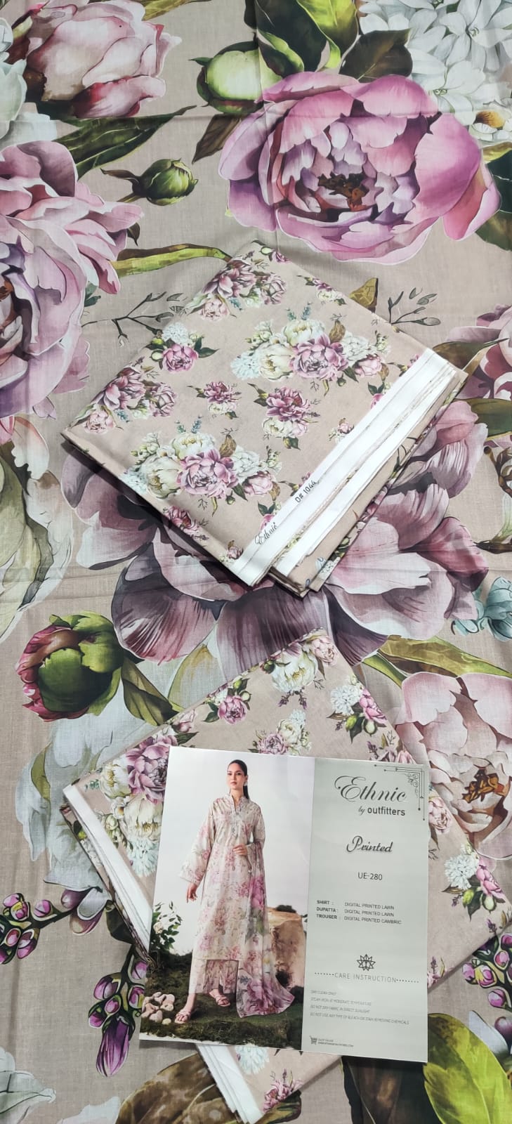Ethnic Digital Printed 3P