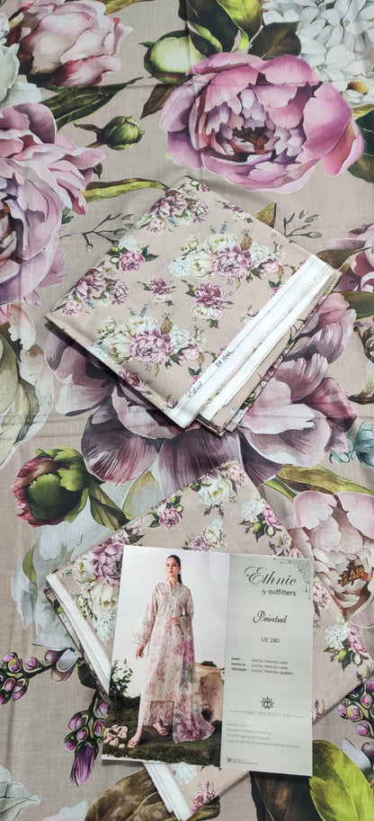 Ethnic Digital Printed 3P