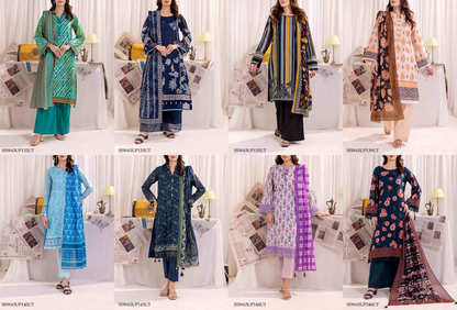 Salitex Azadi Sale Randomly 100% Original Lawn ❤️ LAIRA by SANA& SARA
