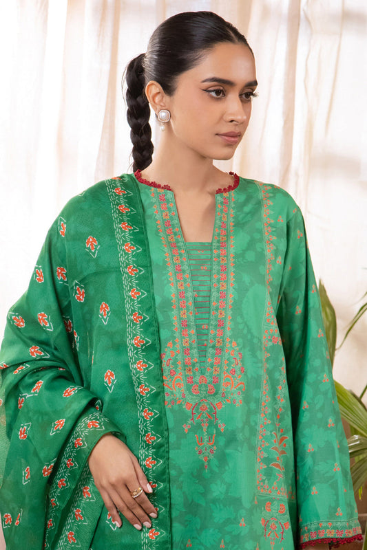Zellbury With Net Duppata 3Pc