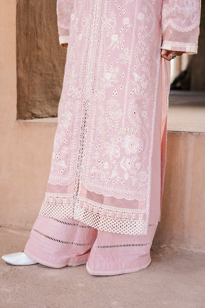 Zellbury Signature 🌸 SOFT PINK CHIKANKARI DREAM – WUS25E30836 🌸