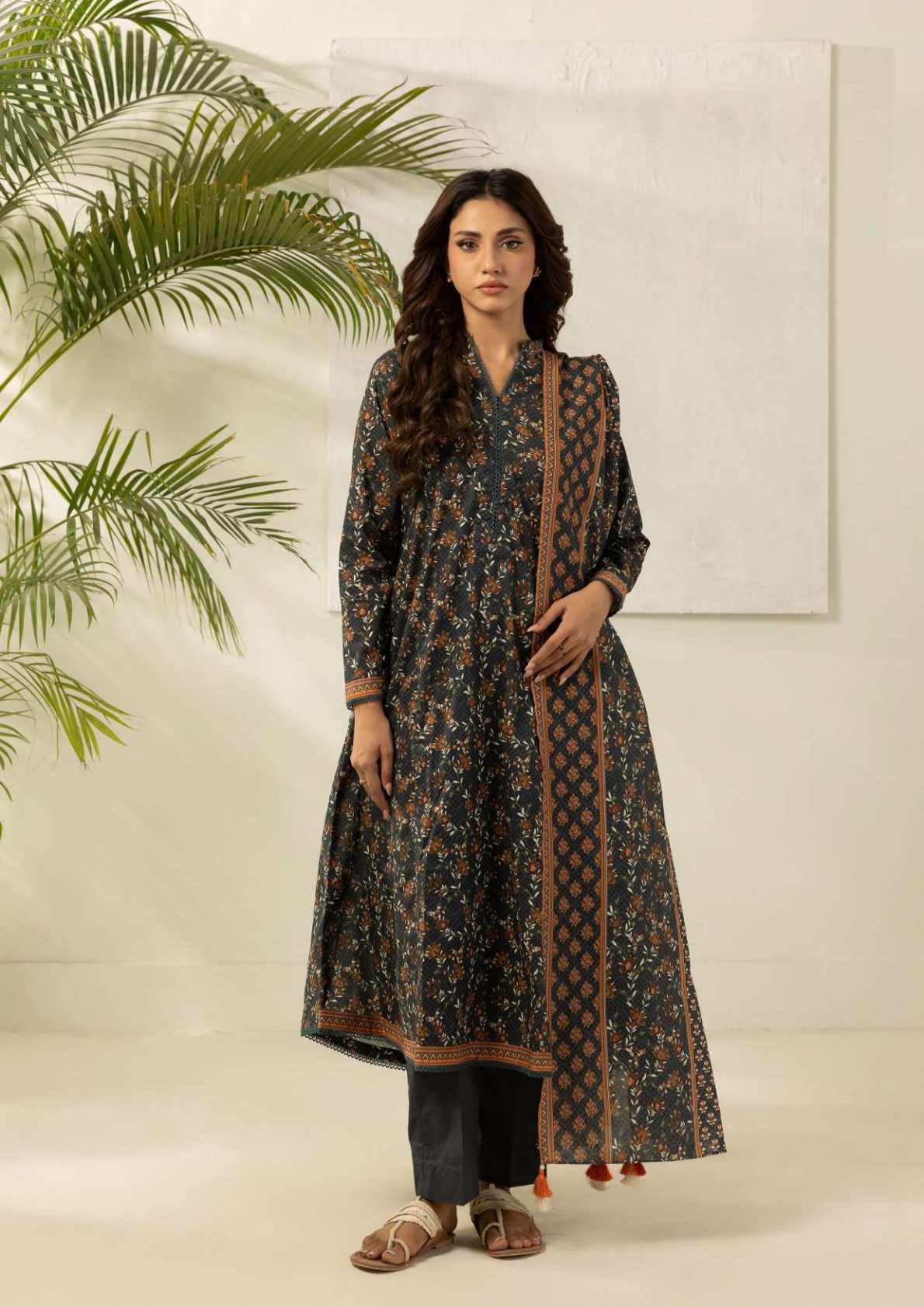 ZELLBURY Unstitched Lawn Collection 2026 Design # WUS26X30478