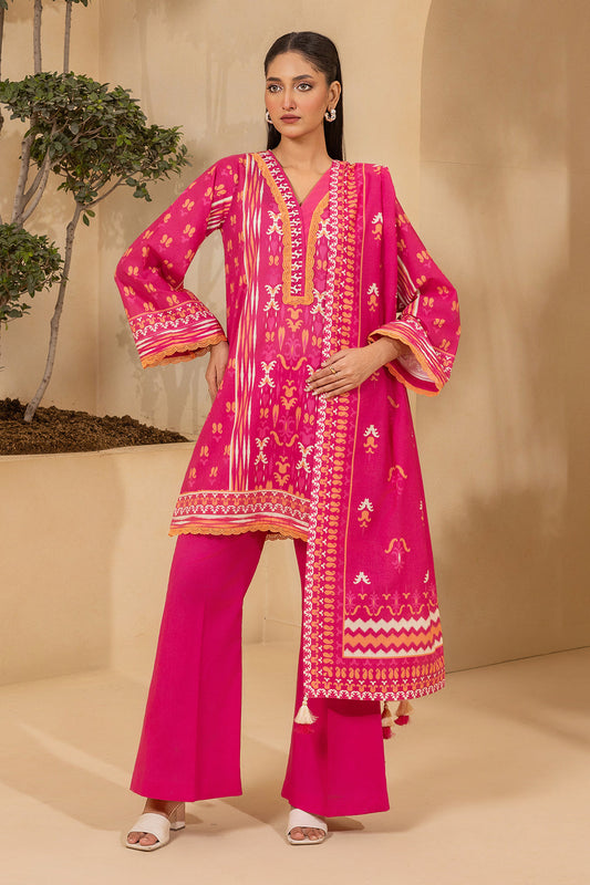Zellbury (D.C:- WUS26X30892 ) Unstitched 3pcs Lawn Collection