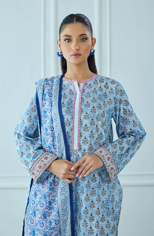 ✨ORIENT 100% ORIGINAL Unstitched Lawn 3 Piece✨ Design #OTL-25-514