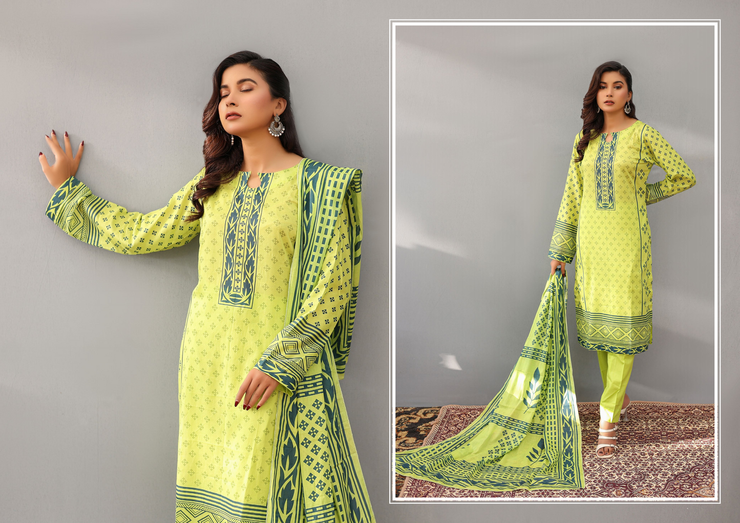 NOOR BANO ORIGINAL LAWN 3P
