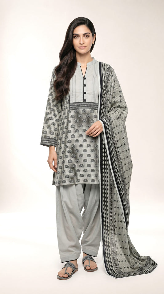 Alkaram Grey MSB-02-26-184 3PCS