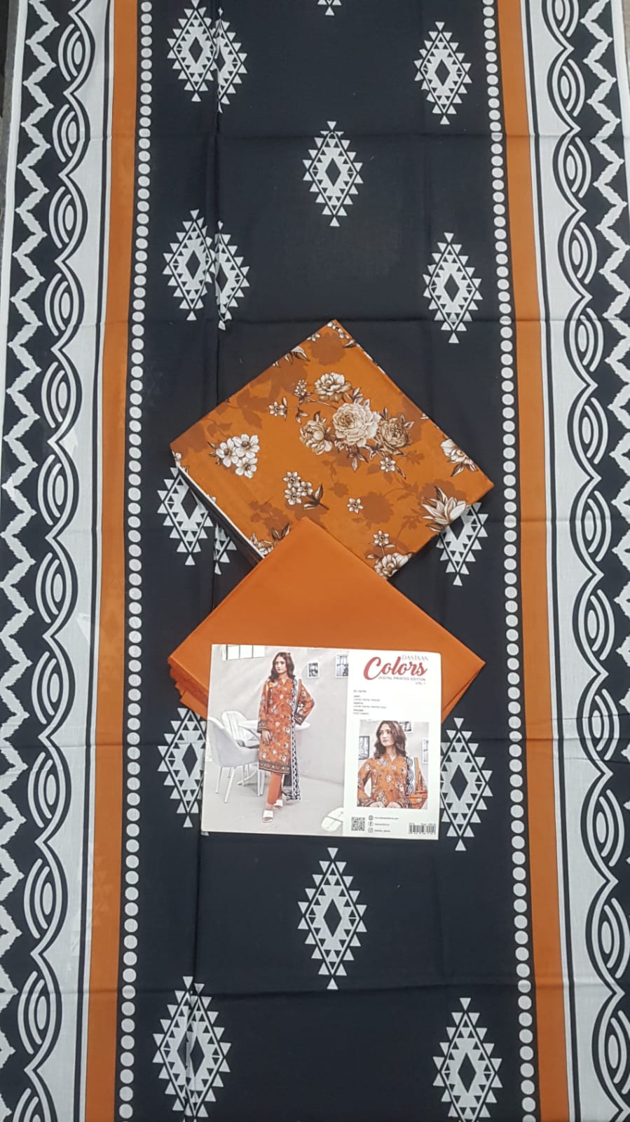 Colors VOL 01 by DASTAAN Lawn Unstitched Lawn 100% Original Lawn 3 Pieces ❤️🔥