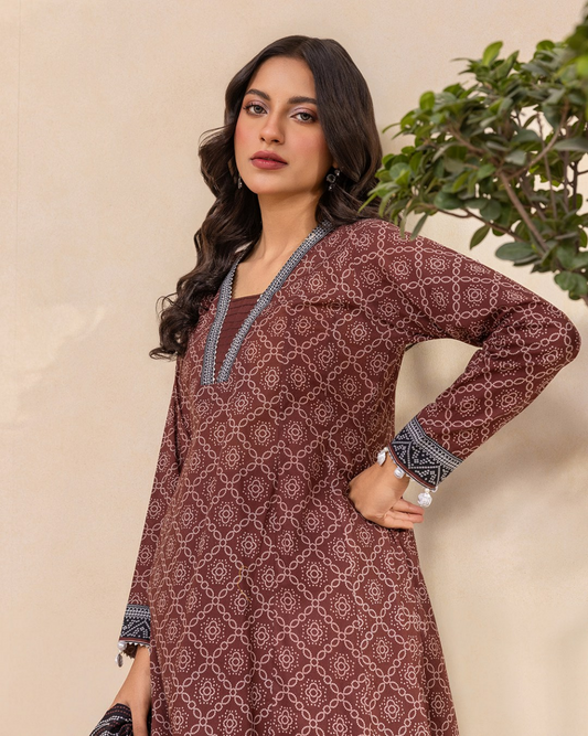 ZELLBURY Unstitched Lawn Collection 2026 Design #WUS26X30751