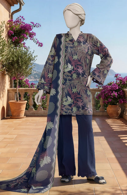 MTJ Original (WSDTS-PR-5376) Printed Lawn Unstitched Collection – Summer 2026