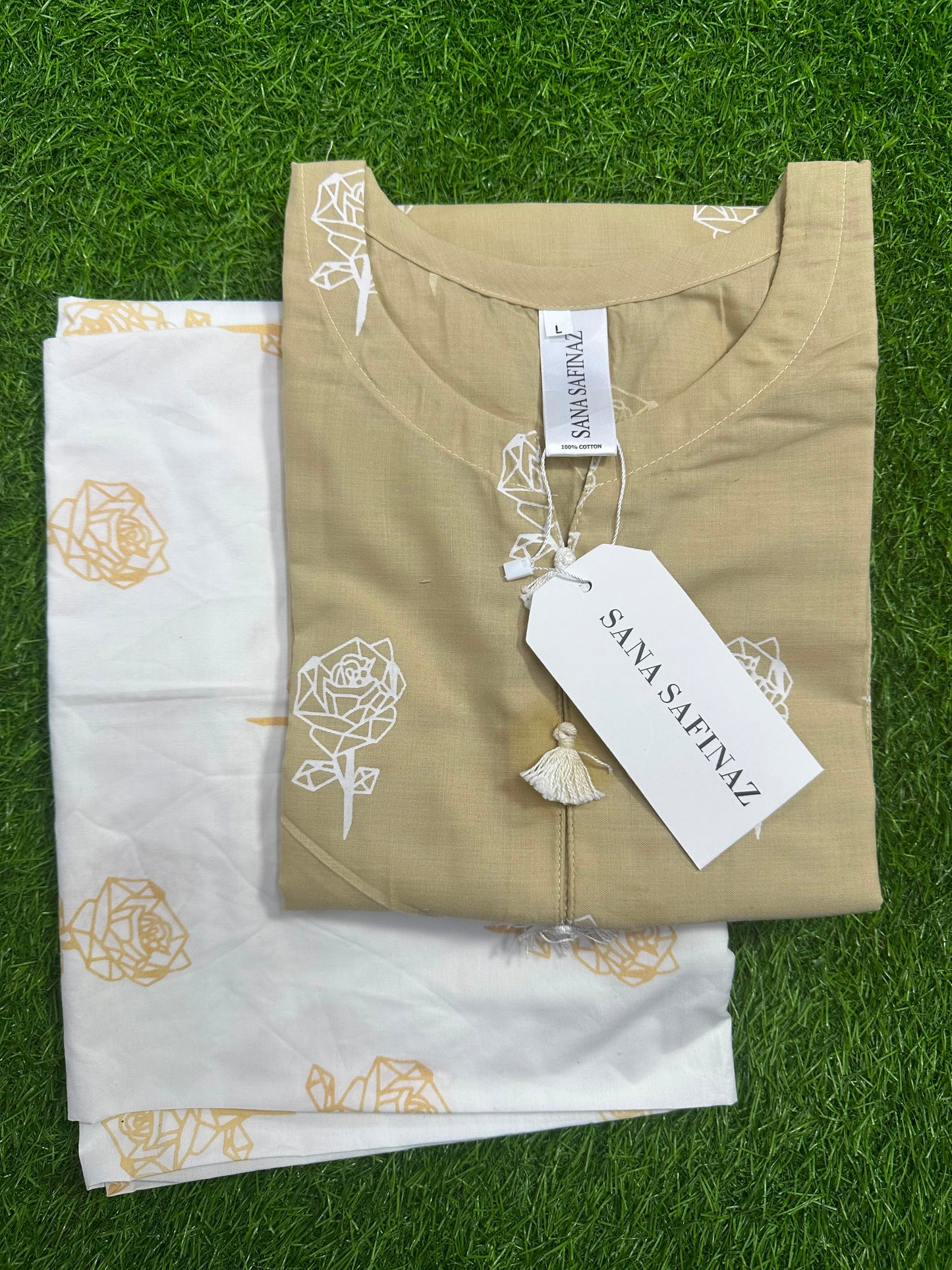 SanaSafinaz Stitched 2PCS Beige