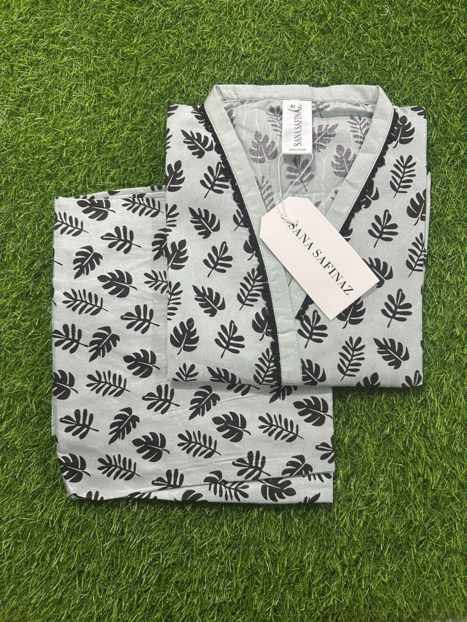 SANASAFINAZ Stitched CORDSET 2PCs Cotton – Ready to Wear