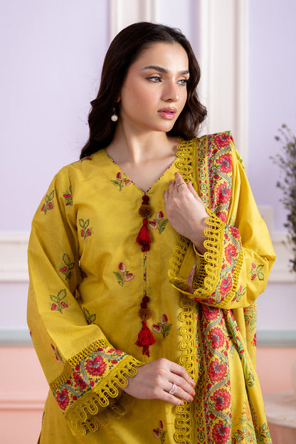 Zellbury D.C:-WUS26E30441 Embroidery Printed Lawn 3Pcs Collection