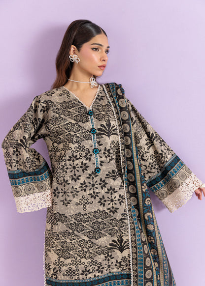 BONANZA SATRANGI Unstitched
Noirleaf - 3 Pc (WUS25P3255)🔥❤️