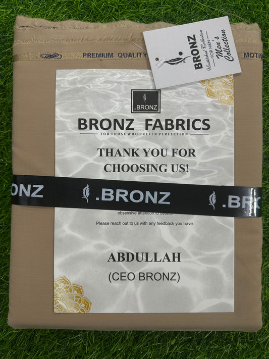 BRONZ LIGHT BROWN MEN'S WASH & WEAR COLLECTION