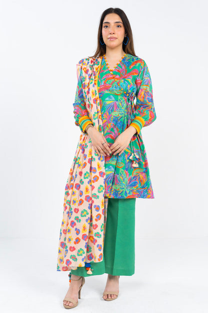 Alkaram Digital Printed Lawn 3 Piece 😉🧡