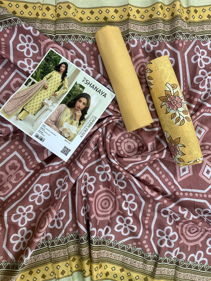 SHANAYA – AZURE MIRAGE 3PC UNSTITCHED COLLECTION