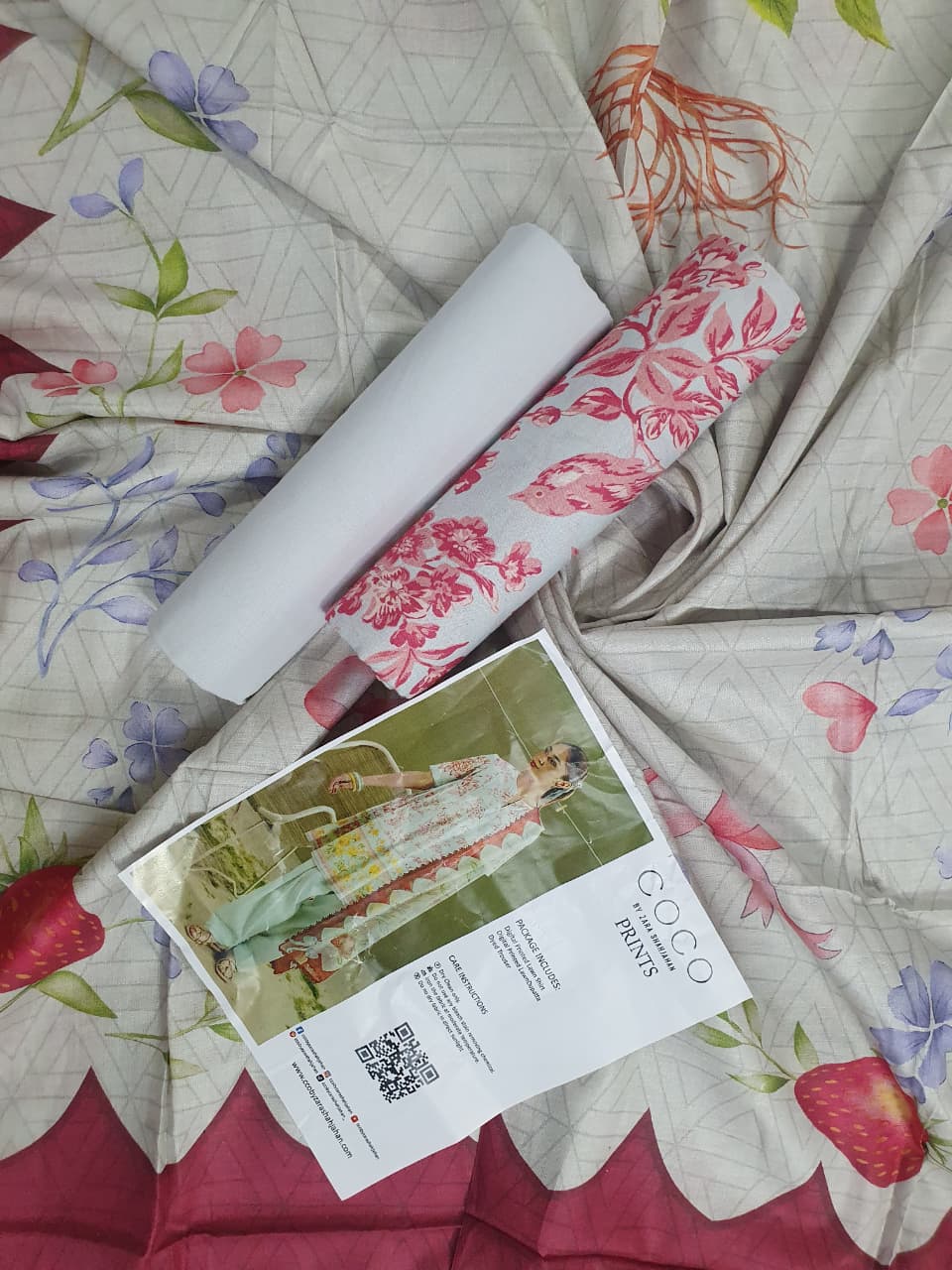 Coco White-Pink 3Pcs