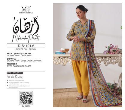 MOOSAJEE ORIGINAL LAWN 3 PIECE 👌🔥