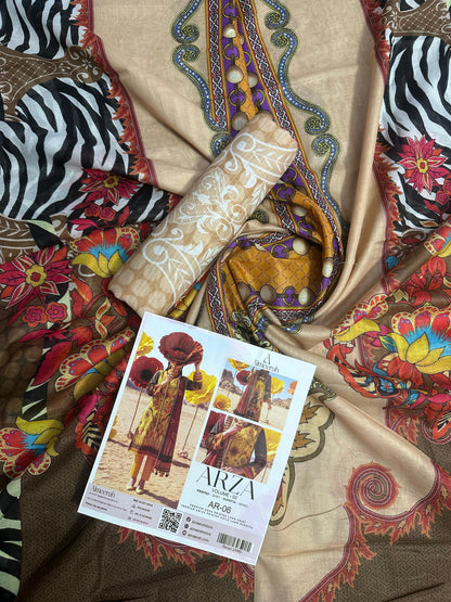 Almeerah ARZA – PRINTED 2PC Premium Lawn Collection