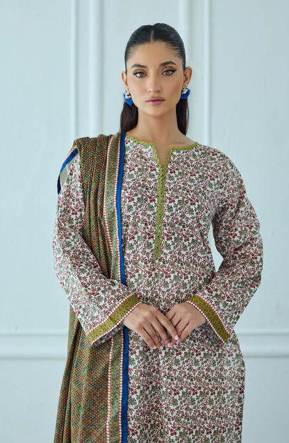 ✨ORIENT 100% ORIGINAL Unstitched Lawn 3 Piece✨ Design #OTL-25-563
