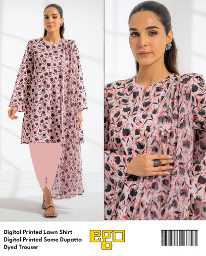 Ego Lawn Unstitched 3Pcs in Wholesale ❤️✅
