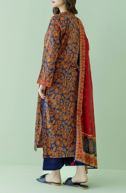 Orient Unstitched Lawn 3 Piece Collection D.C:-OTL-23-356