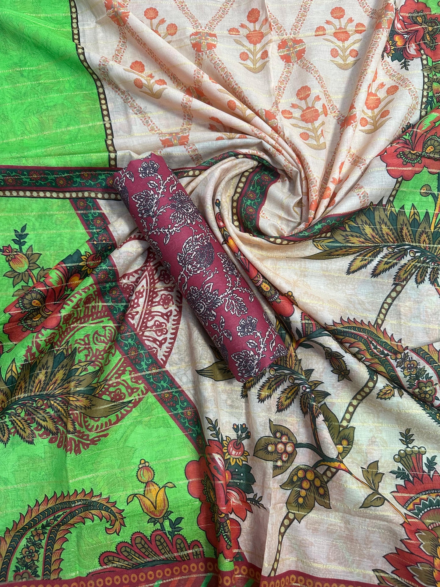 Pure Lawn D-15 (S+D) 2PCs Unstitched Collection