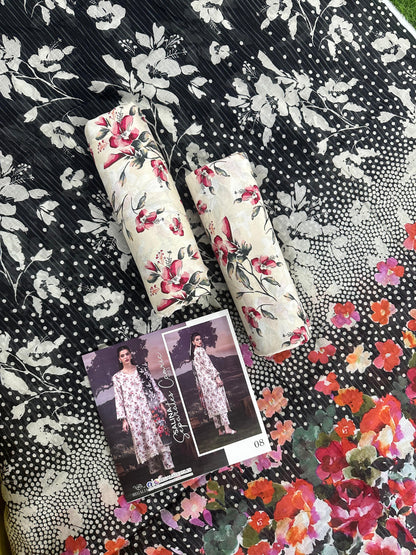 ✨🌿 SALINA SEPARATES – DIGITAL PRINTED LAWN COLLECTION 🌿✨ Design #6
Vol 1 – 2026 | By Regalia Textile