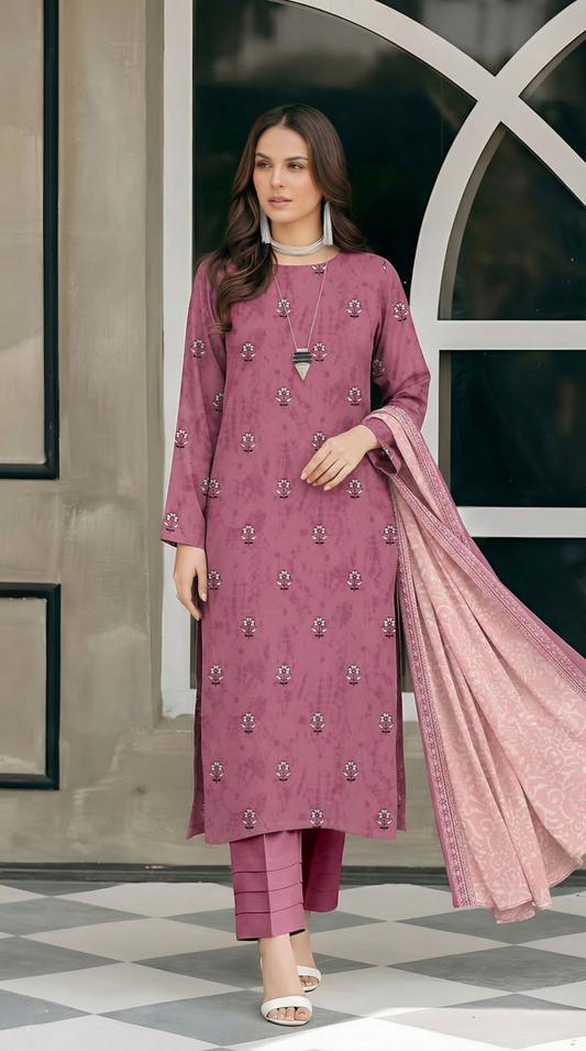 SHANAYA – AZURE MIRAGE 3PC UNSTITCHED COLLECTION