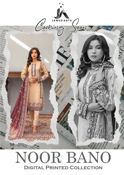 NOOR BANO ORIGINAL LAWN 3P