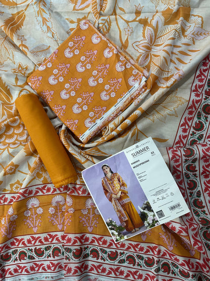BONANZA SATRANGI (D.C:- WUS25PSD2060)3PCS  UNSTITCHED COLLECTION