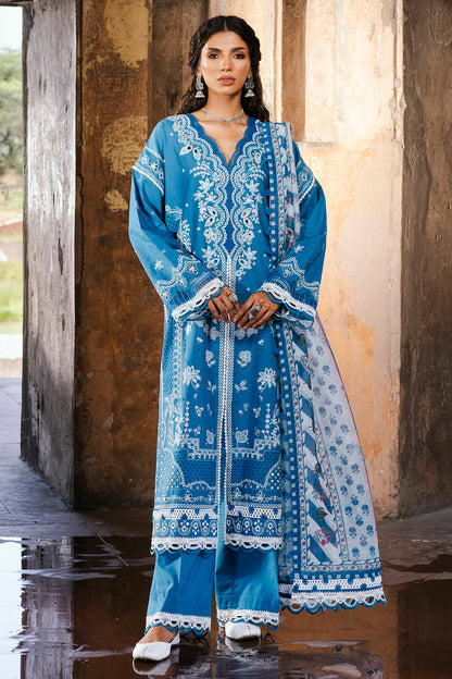 ZELLBURY 🌟 CHIKANKARI 💙 ROYAL BLUE ZARI ELEGANCE – WUS25E30832 💙